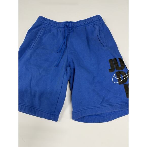 Nike Shorts Mens Medium Swoosh Fleece Athletic Basketball Loungewear Pockets - Picture 1 of 7